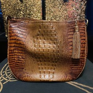 ❤️Rare Toasted Almond Brahmin Purse